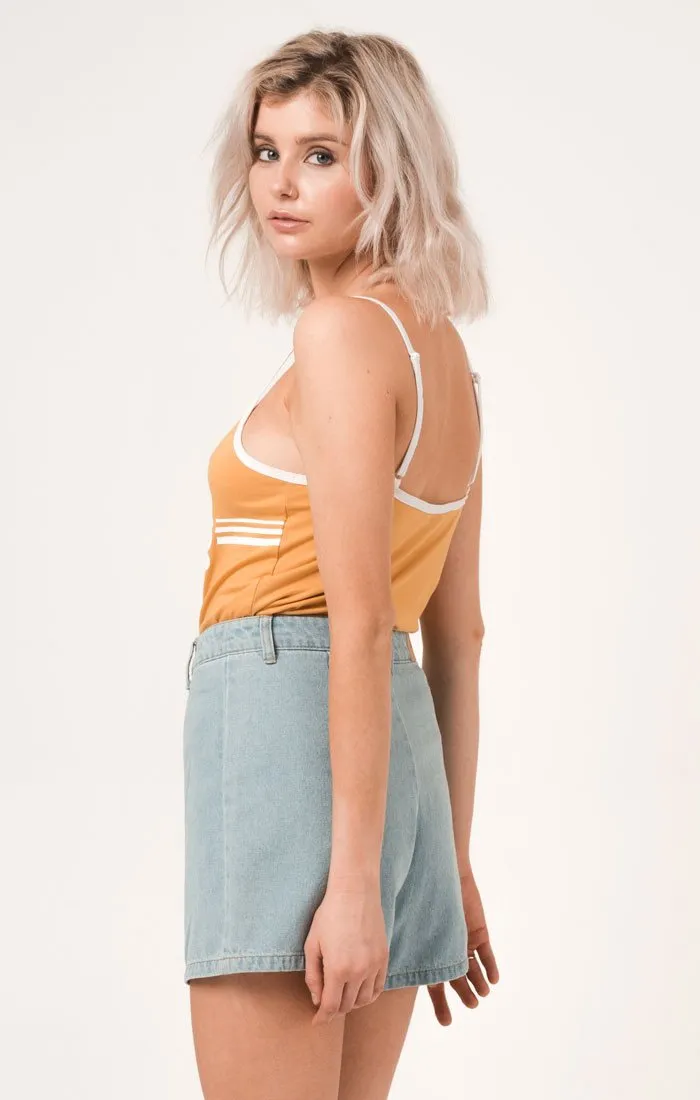 Afends Womens Camp - Logo Tank