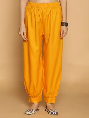 Mustard Rayon AfghaniSalwar