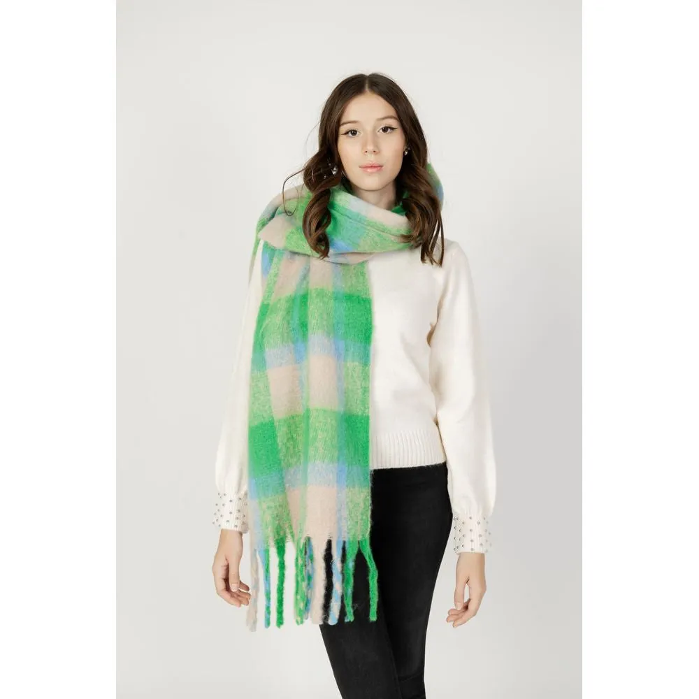 Only Green Polyester Scarf